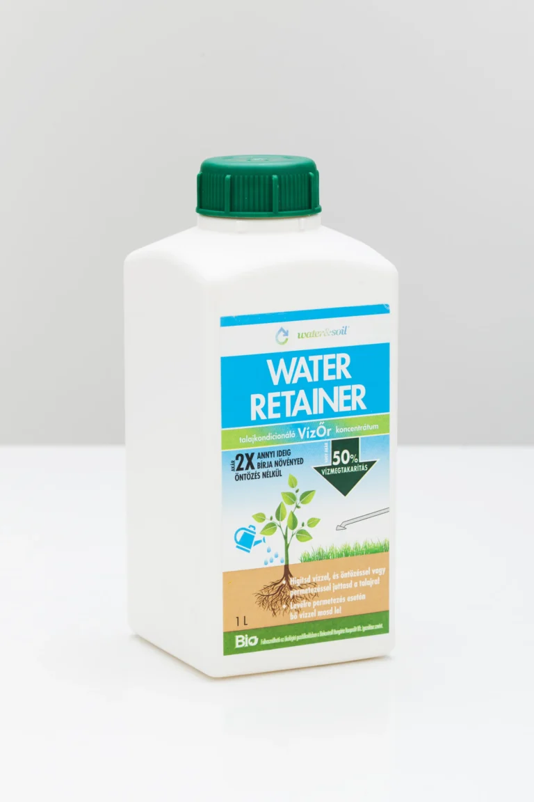 Water retainer (Vízőr) talajkondicionáló aszály ellen